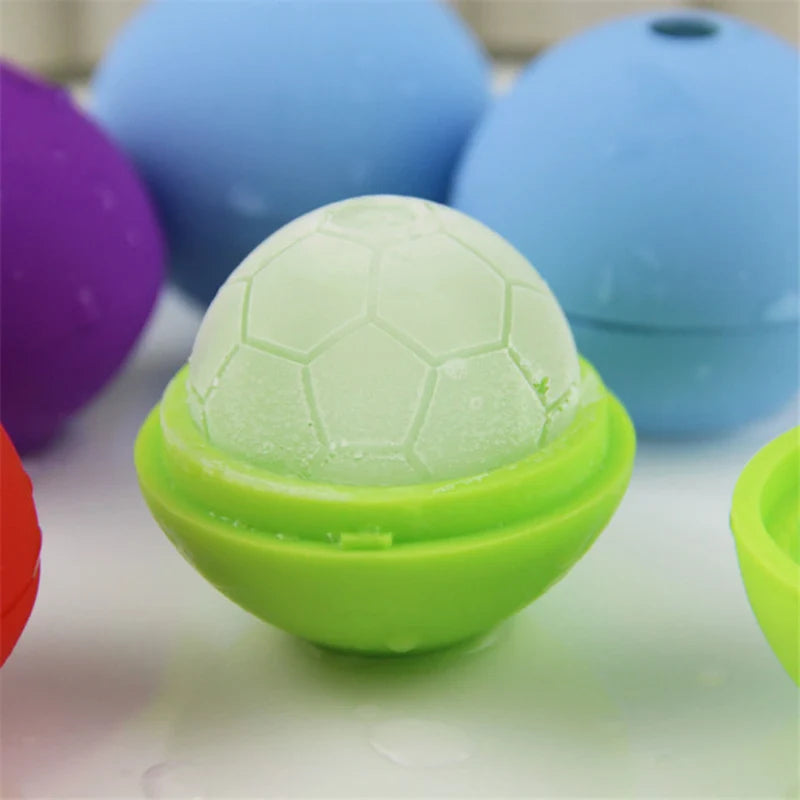 Silicone Ice Cube Mold Sphere Ball Tray for Frozen Desserts & DIY Crafts
