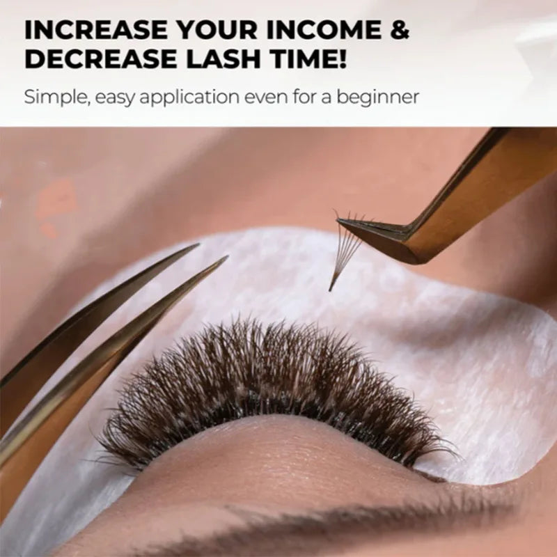 Volume Fan Lashes Extension Premade 3D 6D 8D Thin Root XL Tray