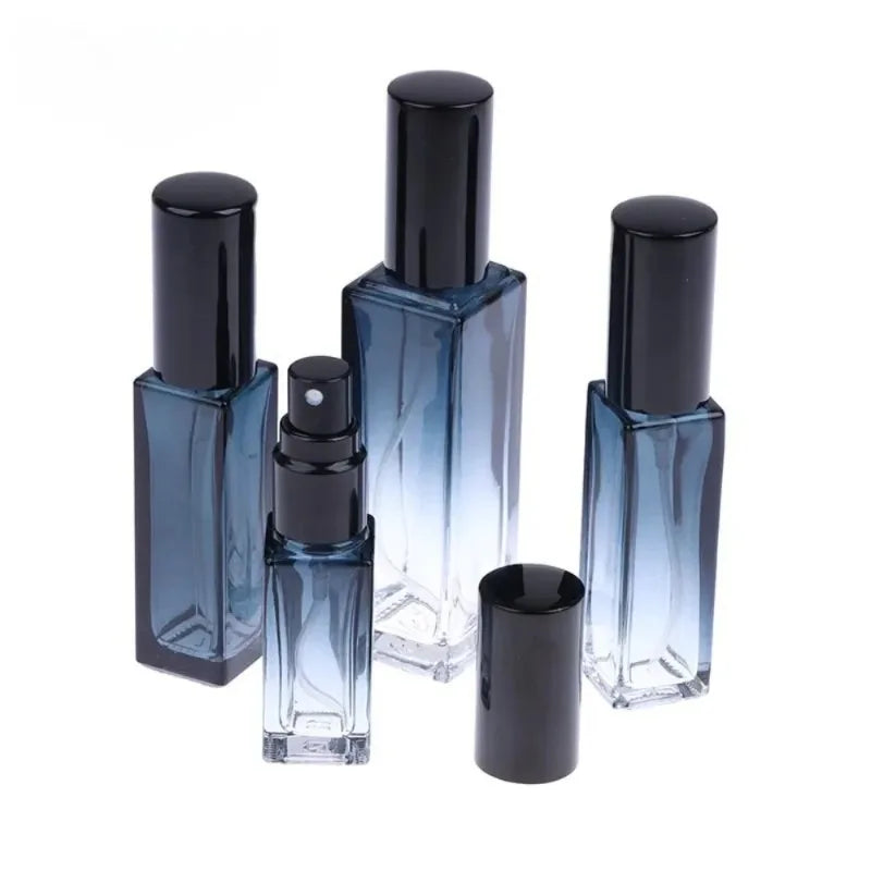 Refillable Glass Perfume Spray Bottle - Travel Cosmetic Atomizer Set, 5ml/9ml/20ml