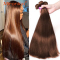 Human Hair Bundles - Brazilian Straight Remy Hair Weave, 10-30 Inches
