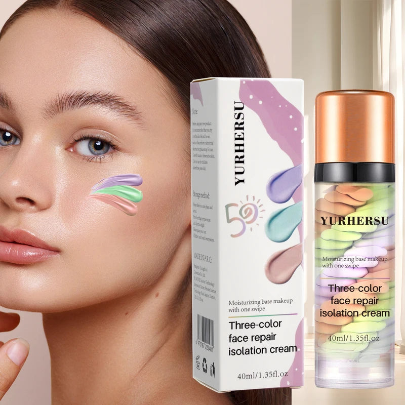 Color Correcting Concealer Cream - Brightening Face Makeup Base