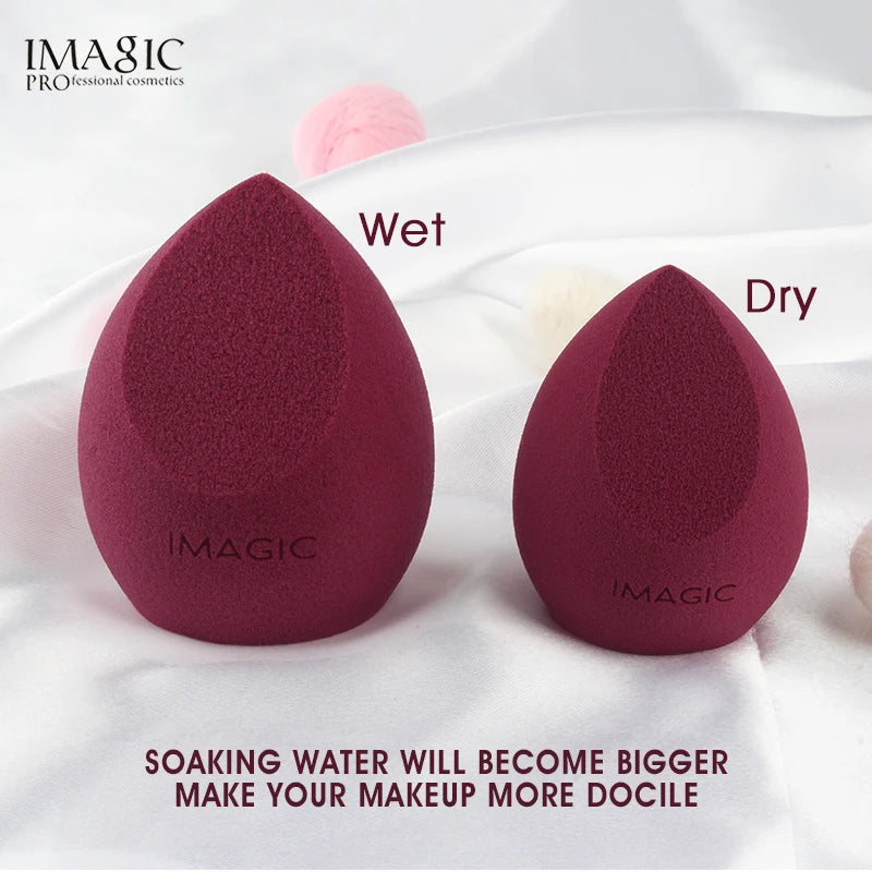 3Pcs Makeup Puff Set for Wet & Dry Foundation, Concealer & Multipurpose Application