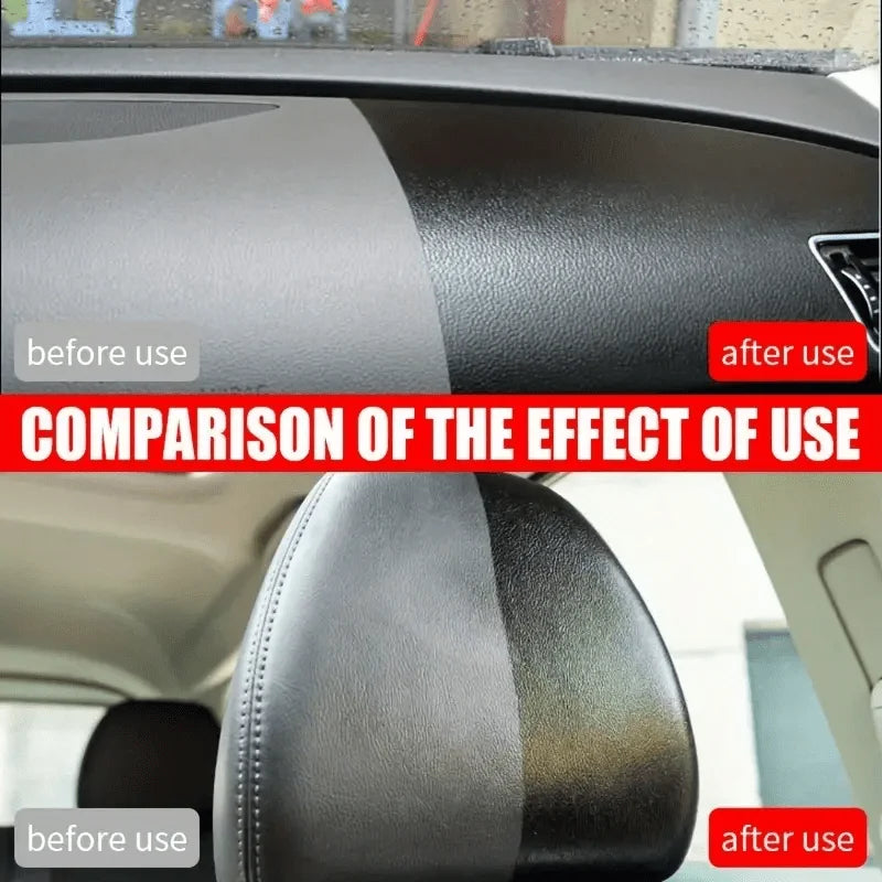 Car Plastic Repair Wax 100g - Multi-Purpose Leather & Tire Shine Enhancer