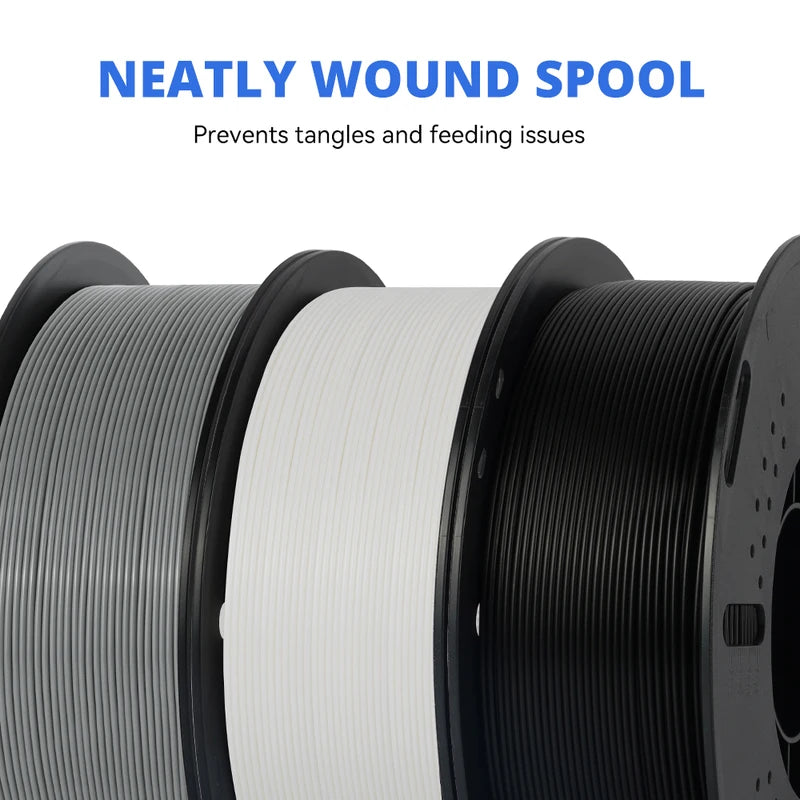 10KG 3D Printer Filament Set - PLA & PETG for FDM Printing, 1KG Rolls