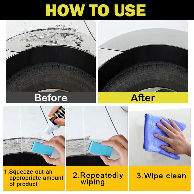 Car Scratch Remover & Paint Care Kit - Auto Swirl & Scratch Repair Polishing
