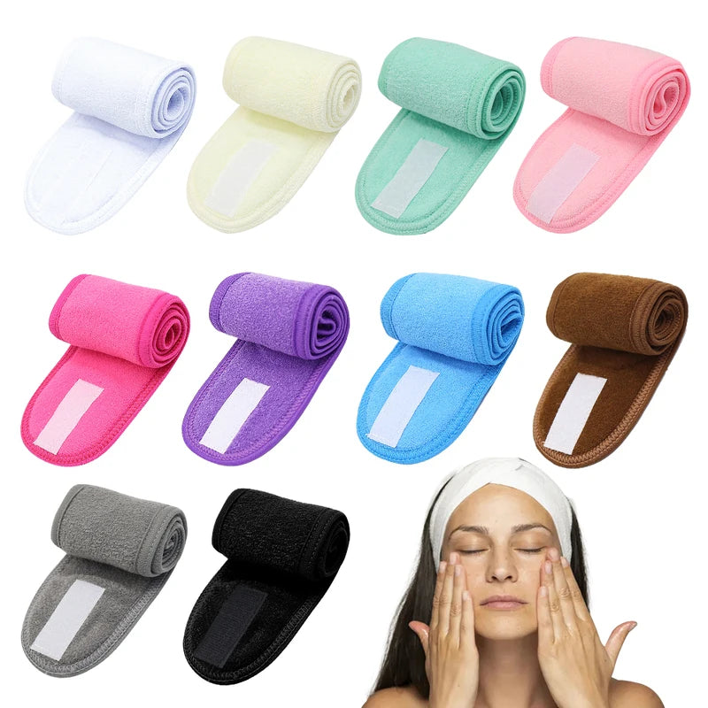 Eyelash Extension Headband Makeup Face Wash Spa Facial Accessory Adjustable