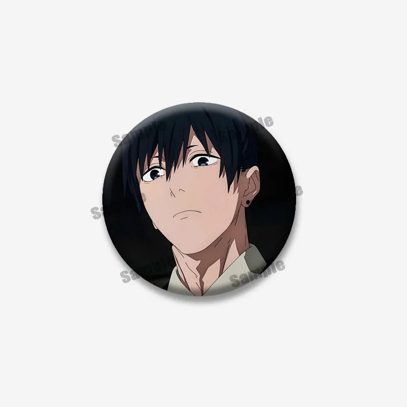 Anime Lapel Pins - Makima Denji Aki Meme Brooch Jewelry Badge Customizable