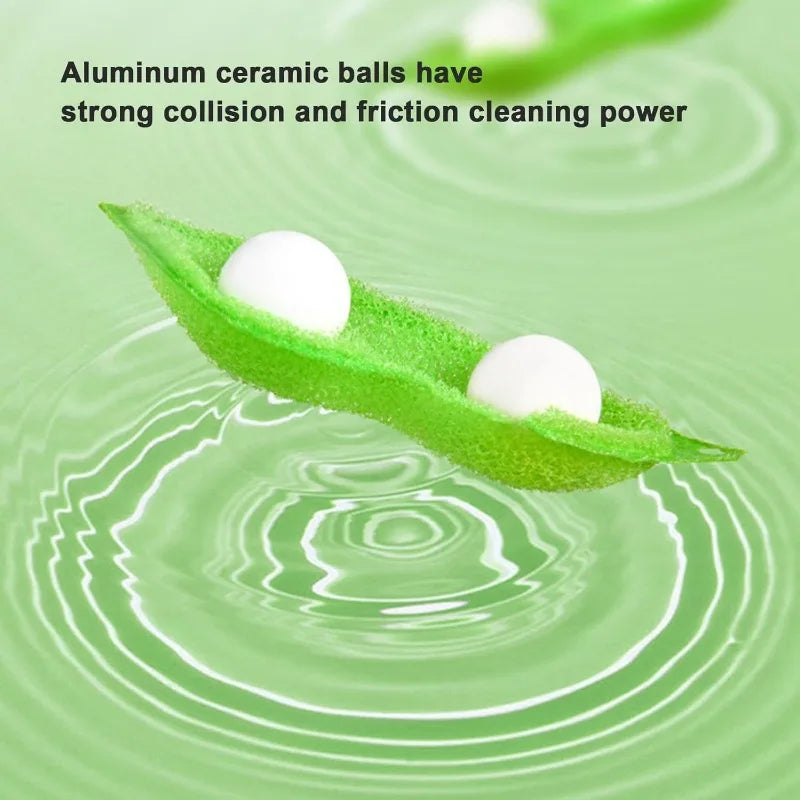 Reusable Kitchen Bottle Cleaning Sponge Brush for Glassware and Bottles