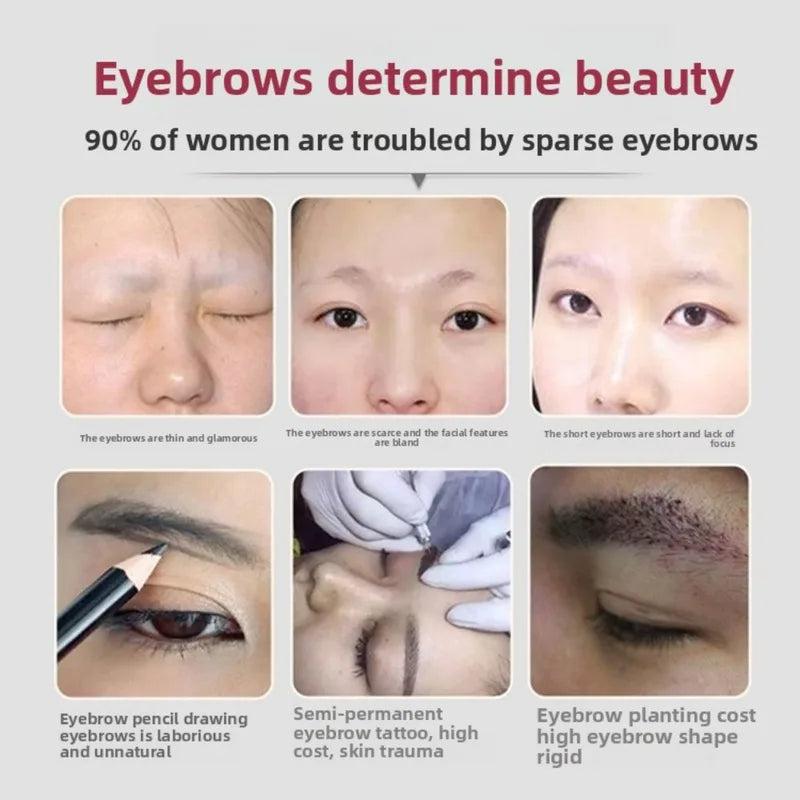 Eyebrow & Eyelash Growth Serum 30ml - Hair Loss Prevention & Thickening