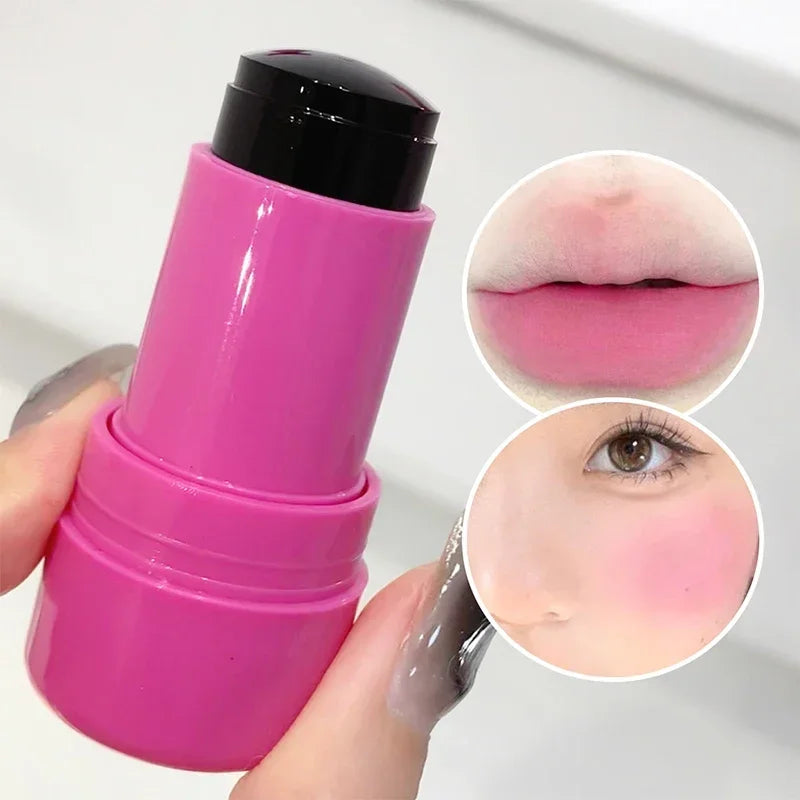 Lip & Cheek Blush Stick Color Change Brightening Natural Look for Girls