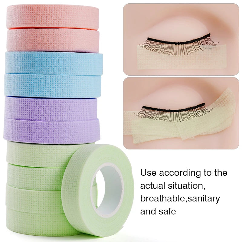 Micropore Eyelash Tape 2/4PCS Lifting & Under Eyes Medical Adhesive for Extensions