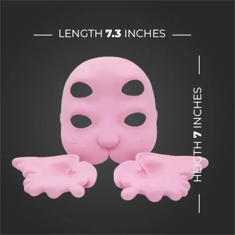 Crying Baby Mask 3D Printed Latex Cosplay Costume Mask for Parties Halloween