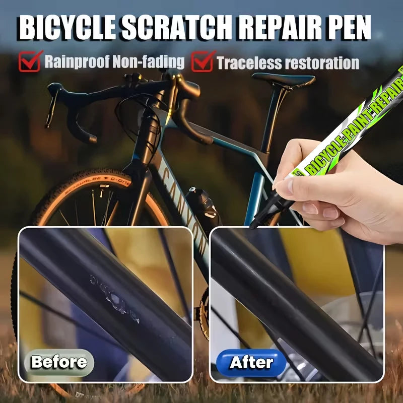 Bicycle Scratch Repair Wax - Metal, Plastic & Ceramic Surfaces, Waterproof & Long-Lasting