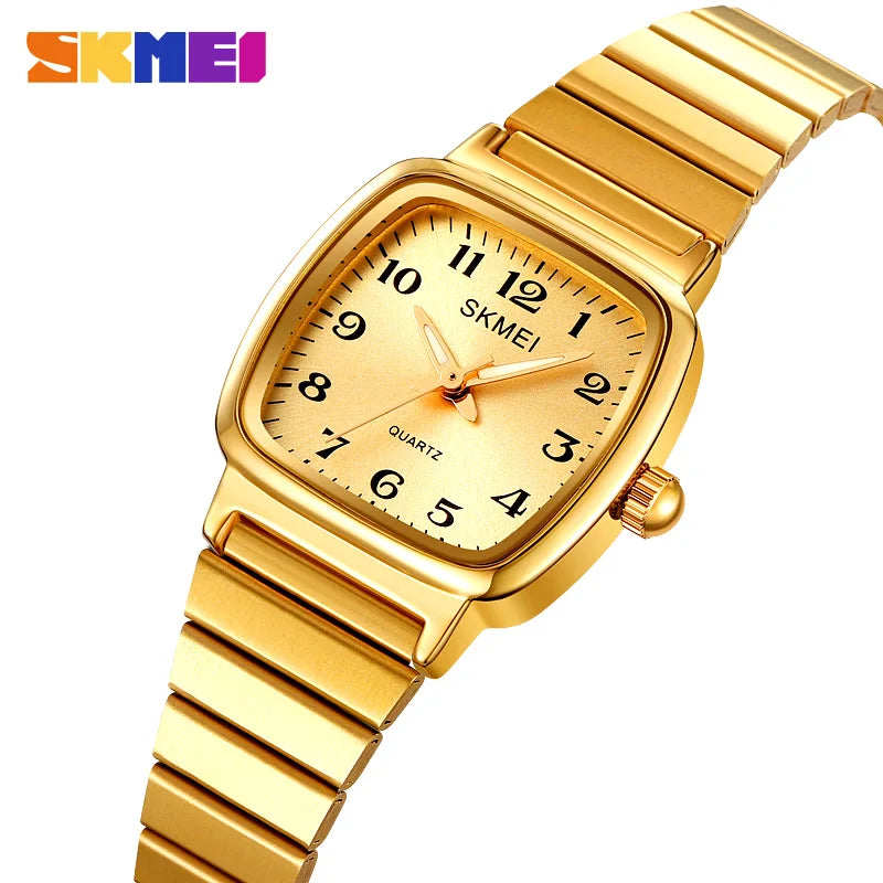 Women’s Quartz Wristwatch Waterproof Luxury Business Steel Watch - Multiple Colors