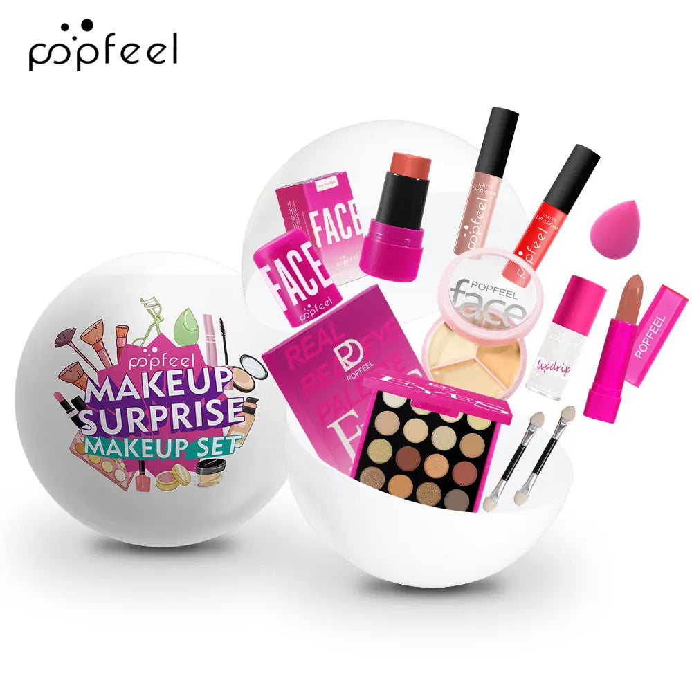 Makeup Ball Gift Set - Festive Cosmetic Sphere for Special Occasions