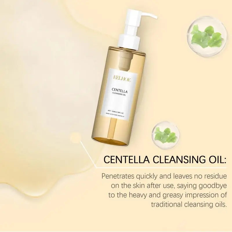 Deep Cleansing Centella Oil Makeup Remover with Vitamin E & Moisturizing Care
