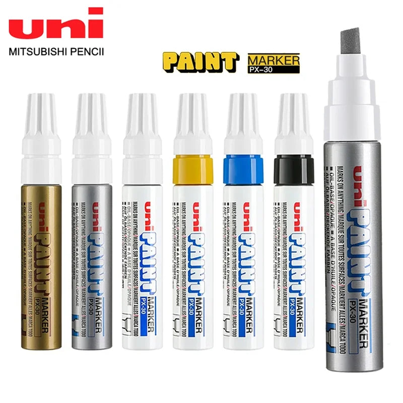 Oil-Based Paint Markers for Metal Glass Plastic - Water Resistant Repair Pen