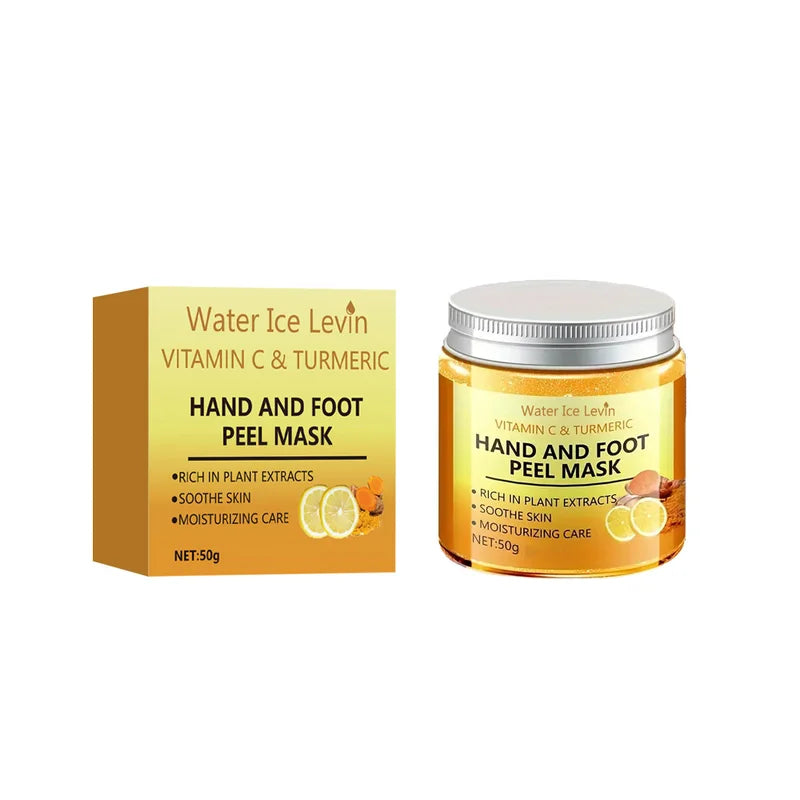 Vitamin C Turmeric Hand & Foot Mask for Skin Smoothing & Brightening