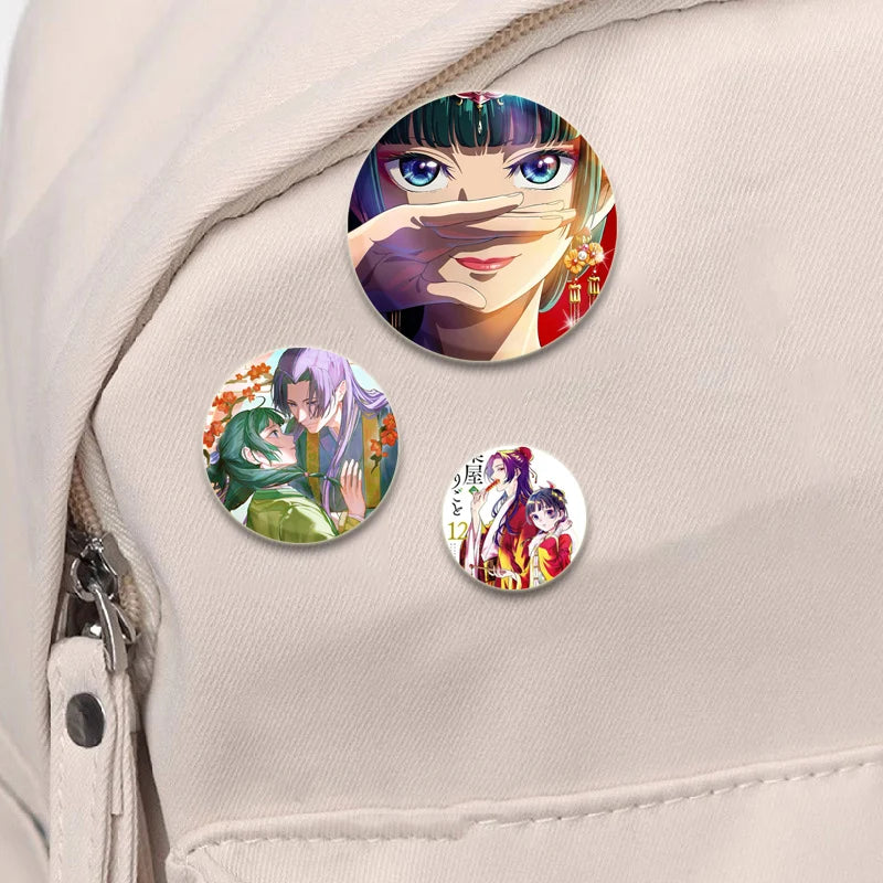 Anime Brooch Pins for Backpack & Clothing Decoration - Cartoon Lapel Badge Set