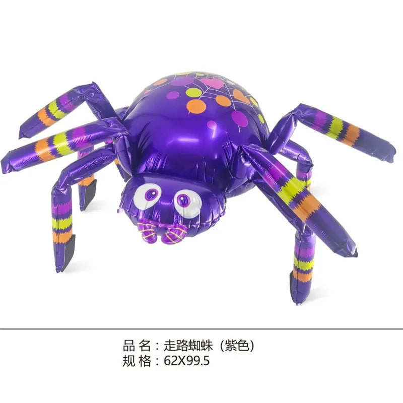 Halloween Spider Balloon Decorations Set for Party & Event Festivities
