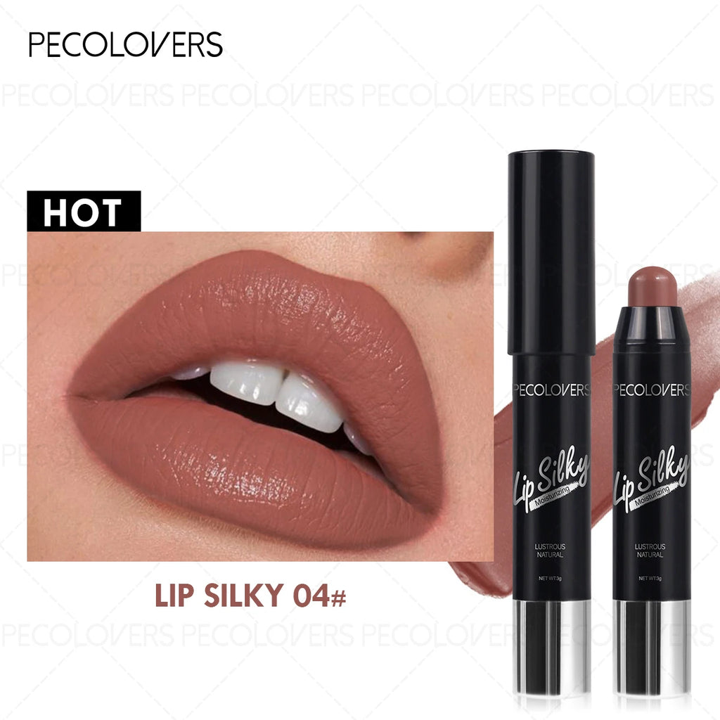 Moisturizing Lipstick Pen Set - Long-lasting Hydrating Glossy Lip Makeup