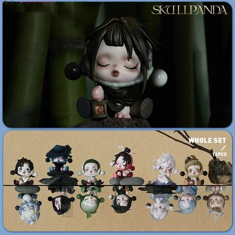 Mystery Box Toy - Skullpanda The Ink Plum Blossom Series Blind Bag Collectible Doll