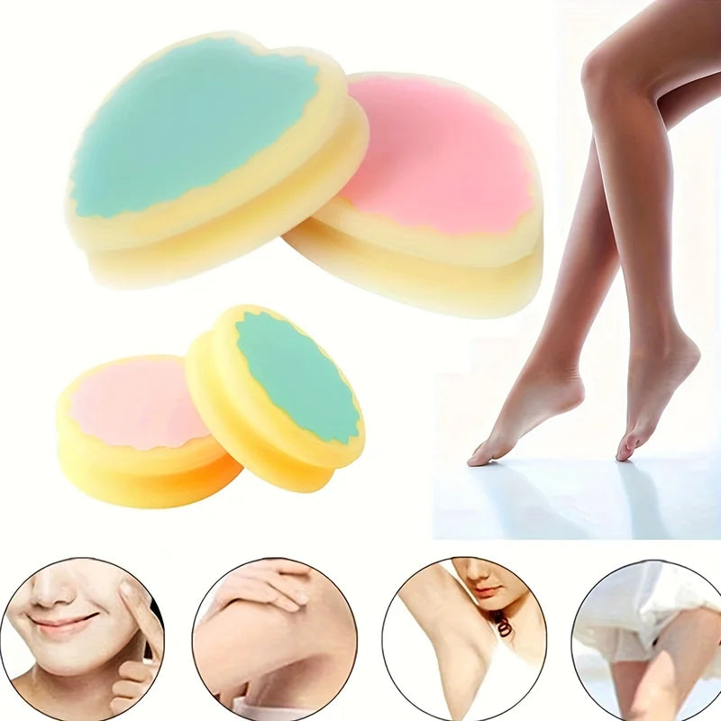 Magic Painless Hair Removal Strips Sponge Pads Facial & Body Depilator