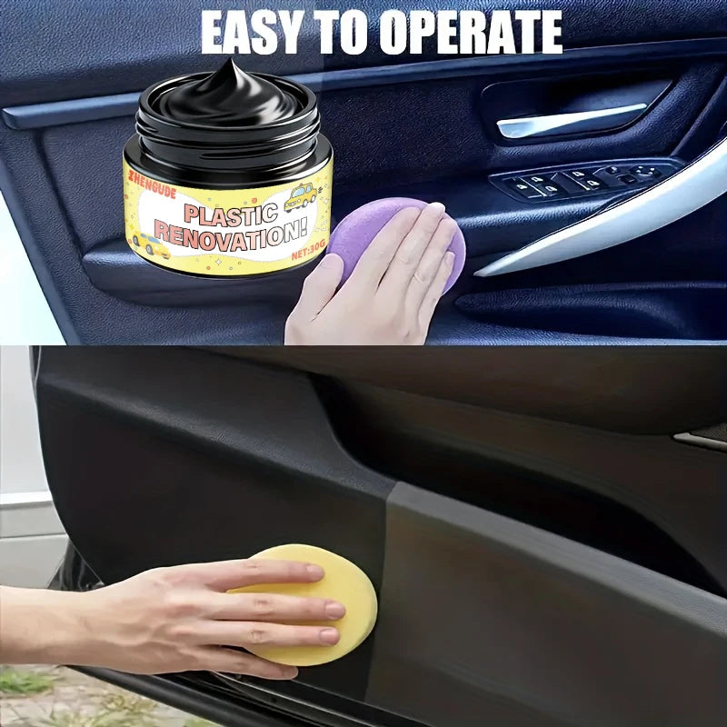 Interior Polishing Wax for ABS Resin, Rubber, Plastic & Tires - Renovation Care