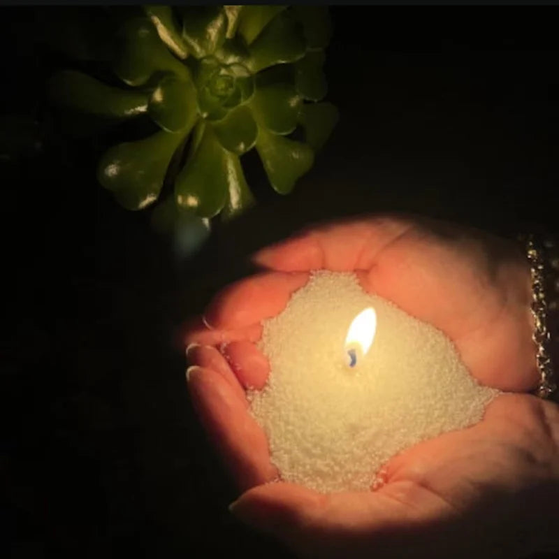 Refillable Candle Sand for DIY Candle Making - Home Decor & Wedding Use