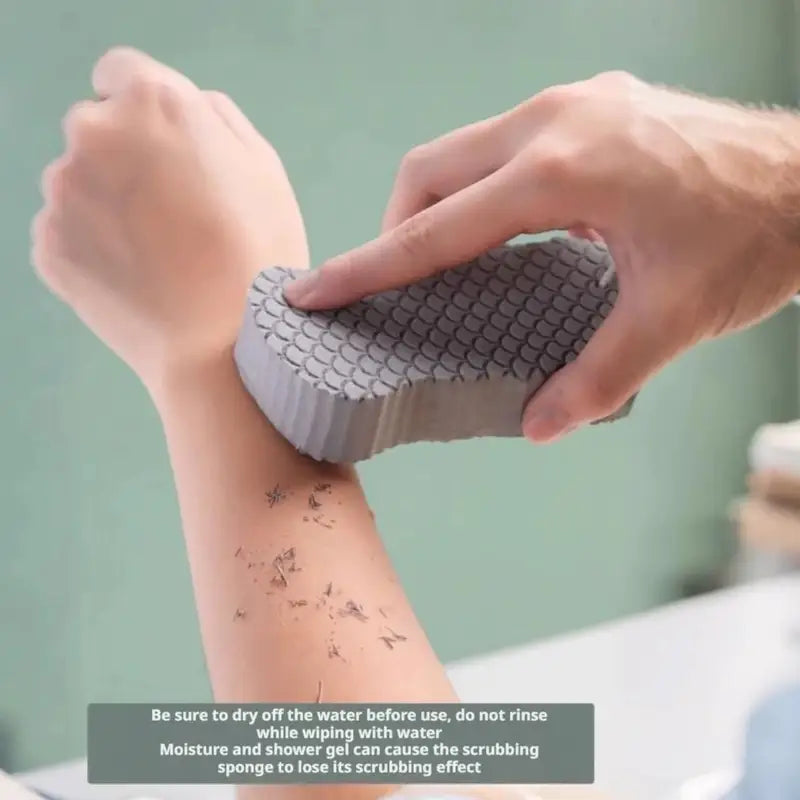 Exfoliating Bath Sponge - Soft Body Scrubber for Gentle Skin Renewal