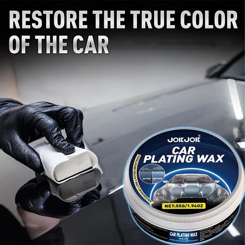 Black Car Wax and Polish Set - Scratch Removal High Gloss Protection