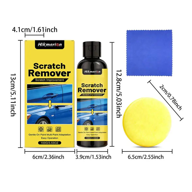 Car Scratch Repair Wax Kit Removes Fine Scratches Light Protection Vehicle Care