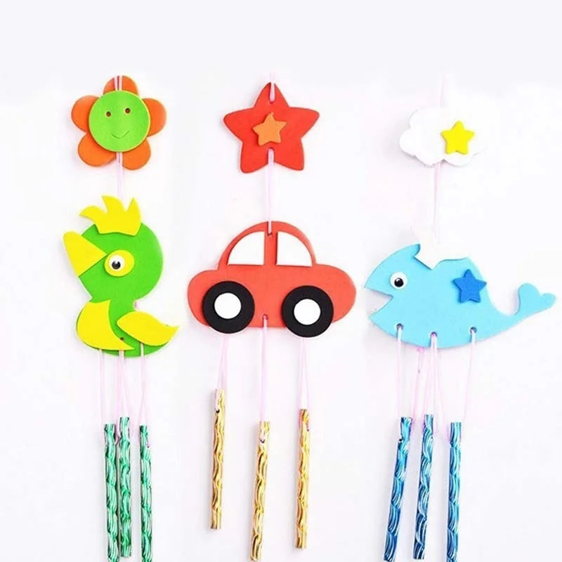 10 Pcs Color EVA Foam Sheets for Kids DIY Craft - Multi-Color Thick Craft Paper