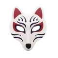 DIY White Paper Mask for Halloween Cosplay & Costume Crafting - Fox-Themed Event Accessory