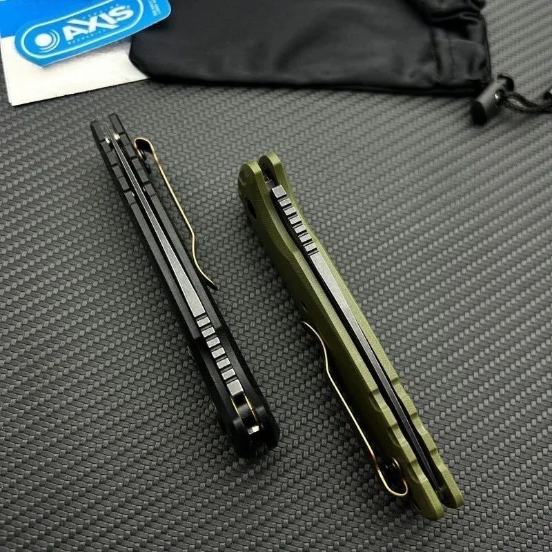 Folding Knife with G10 Handle 20.7cm Outdoor Survival & Hunting Knife