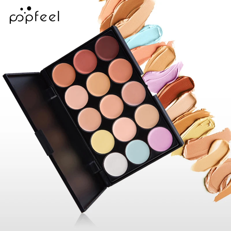 Face Makeup Set 10-Piece Foundation Concealer Brush Kit for Flawless Look