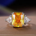 Elegant Cubic Zirconia Women’s Ring - Luxury Wedding Anniversary Jewelry