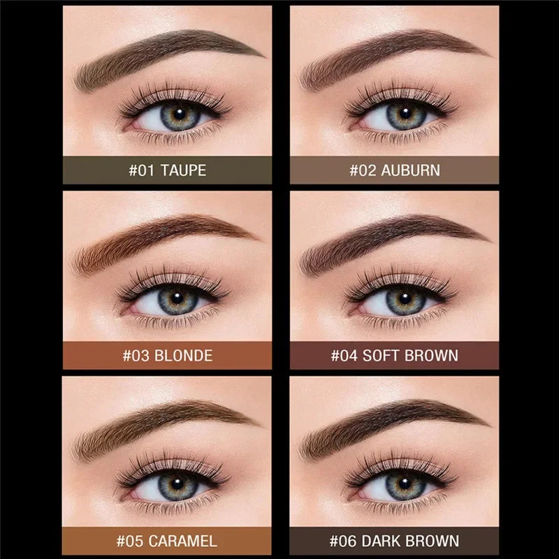Waterproof Long Lasting Eyebrow Pencil with Precise Definer - 6 Colors