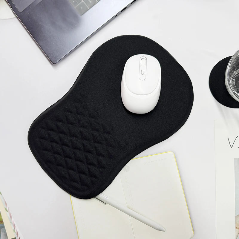 Halloween Ergonomic Mouse Pad with Wrist Support and Viscoelastic Foam Cushion