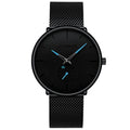 Personalized Men's Mesh Watch - Casual Quartz Watch for Men