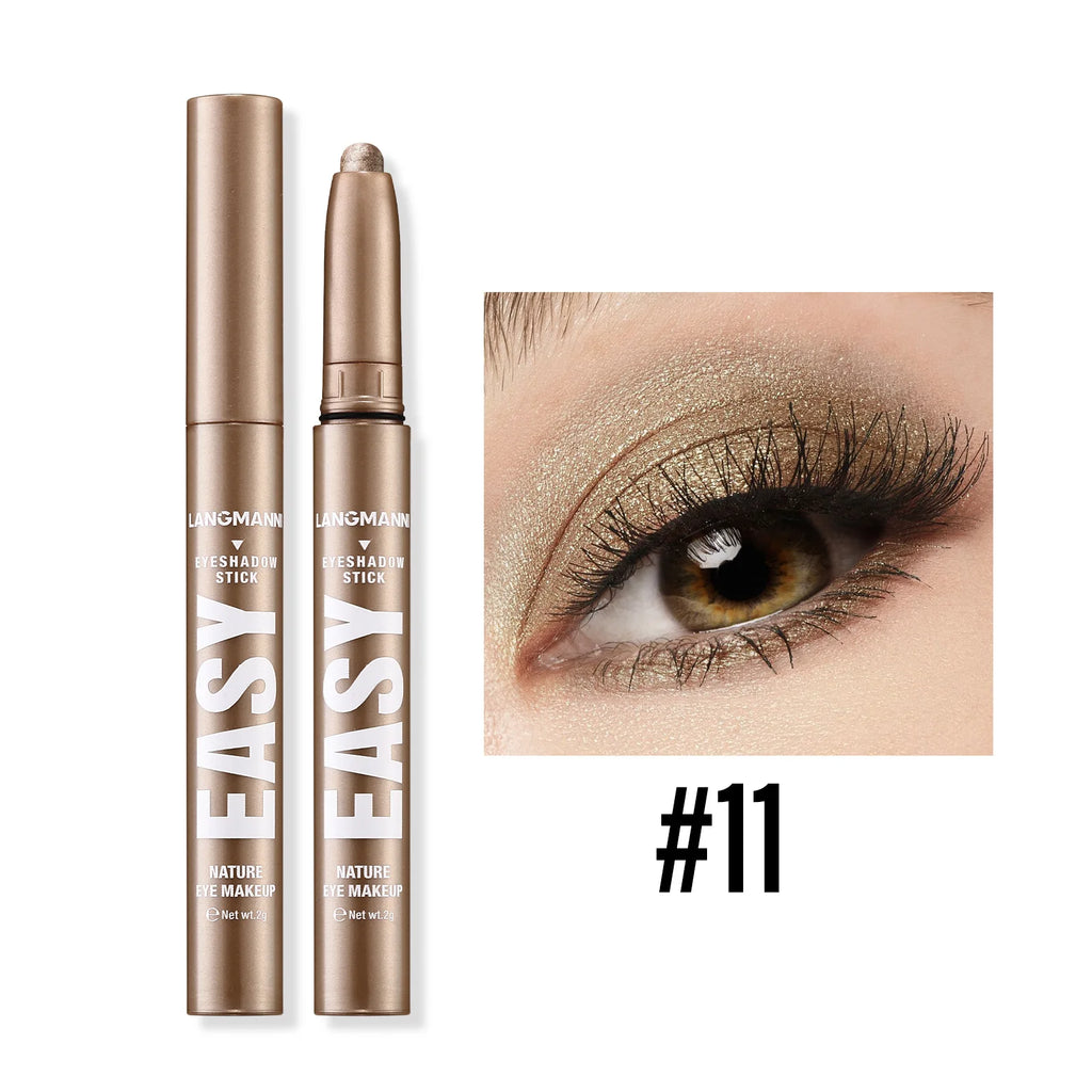 Metallic Eyeshadow Stick Pencil Glitter Highlighter & Eye Makeup - Assorted Colors
