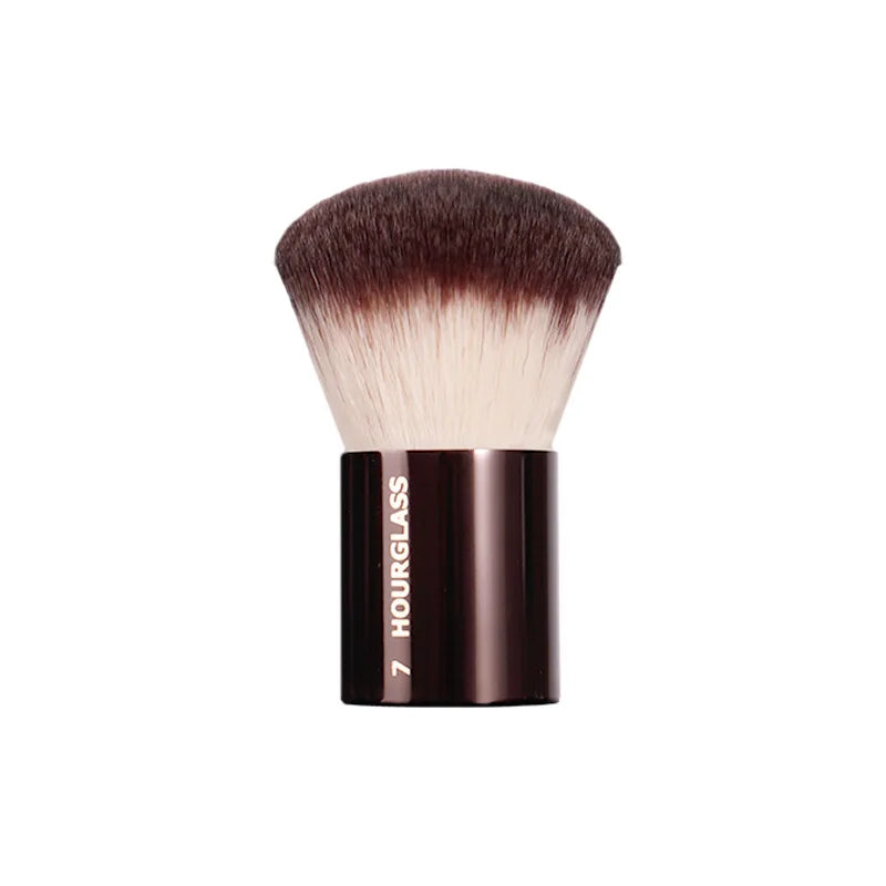 Finishing Makeup Brush - Powder Contour Professional Makeup Tool with Metal Handle