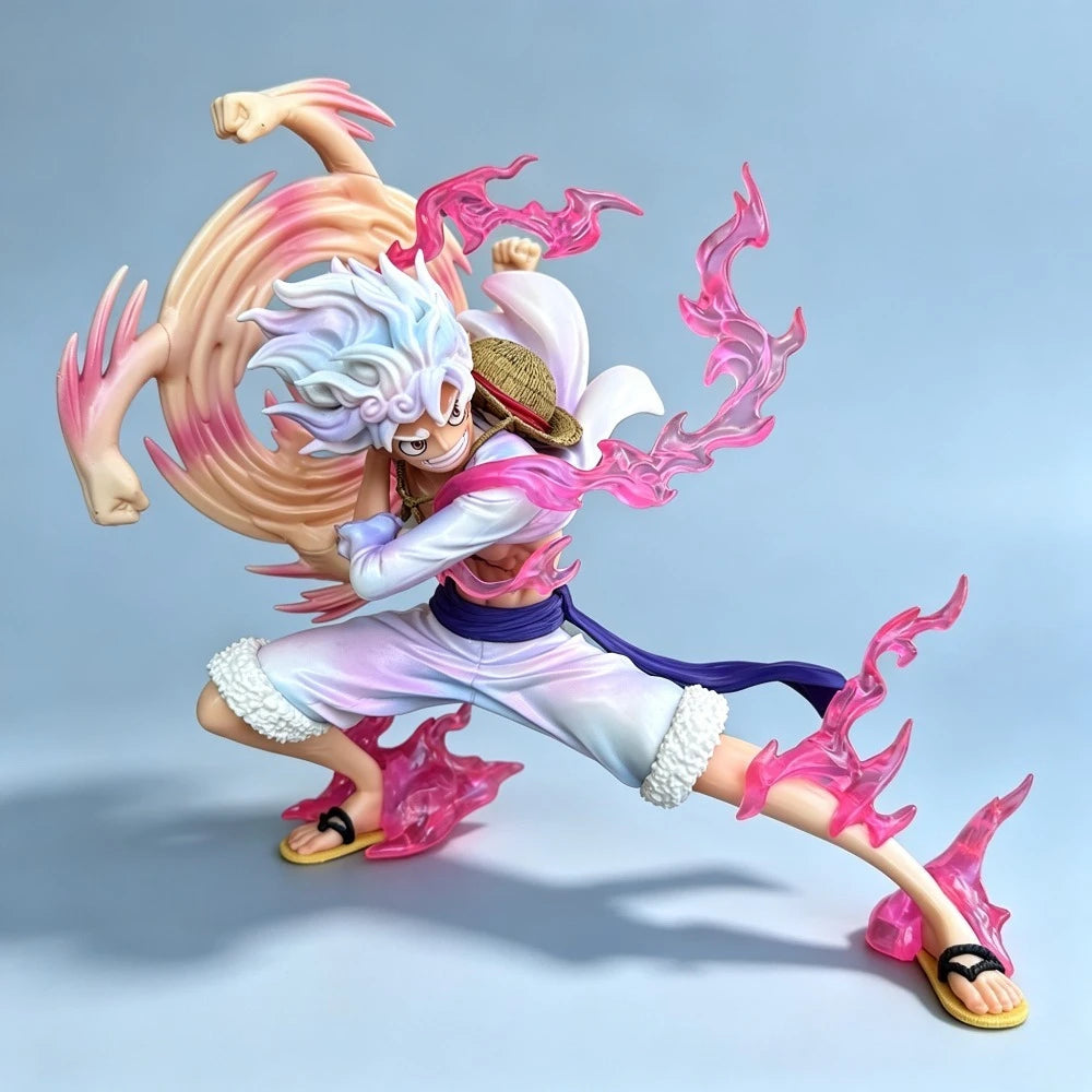 Anime One Piece Nika Luffy Action Figure PVC Statue - 14-19cm Desktop Collectible Toy