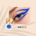 3-Color Waterproof Gel Eyeliner Set with Brush - Long-lasting, Quick Dry, Eye Makeup