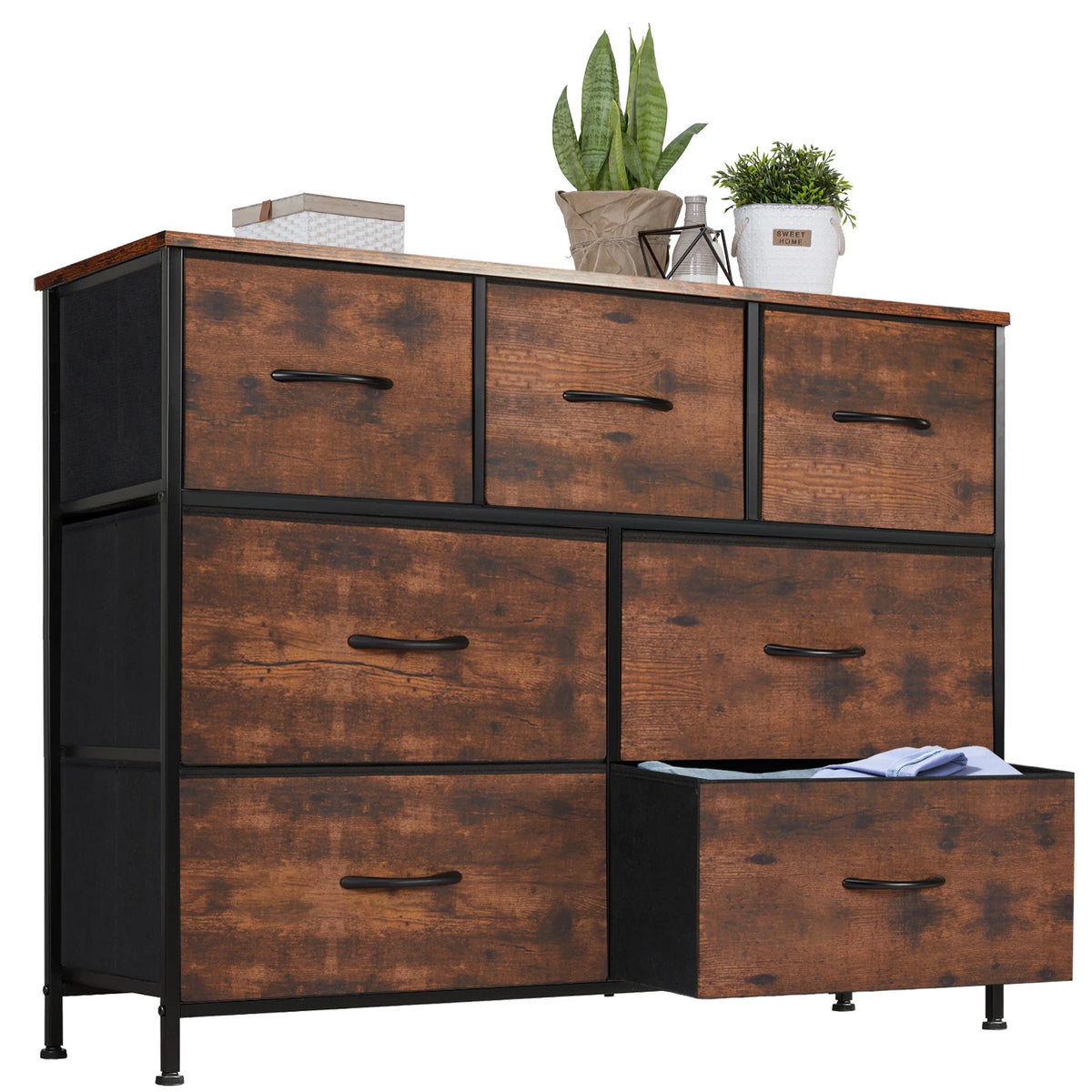 7-Drawer Fabric Storage Organizer for Bedroom Closet & Living Room