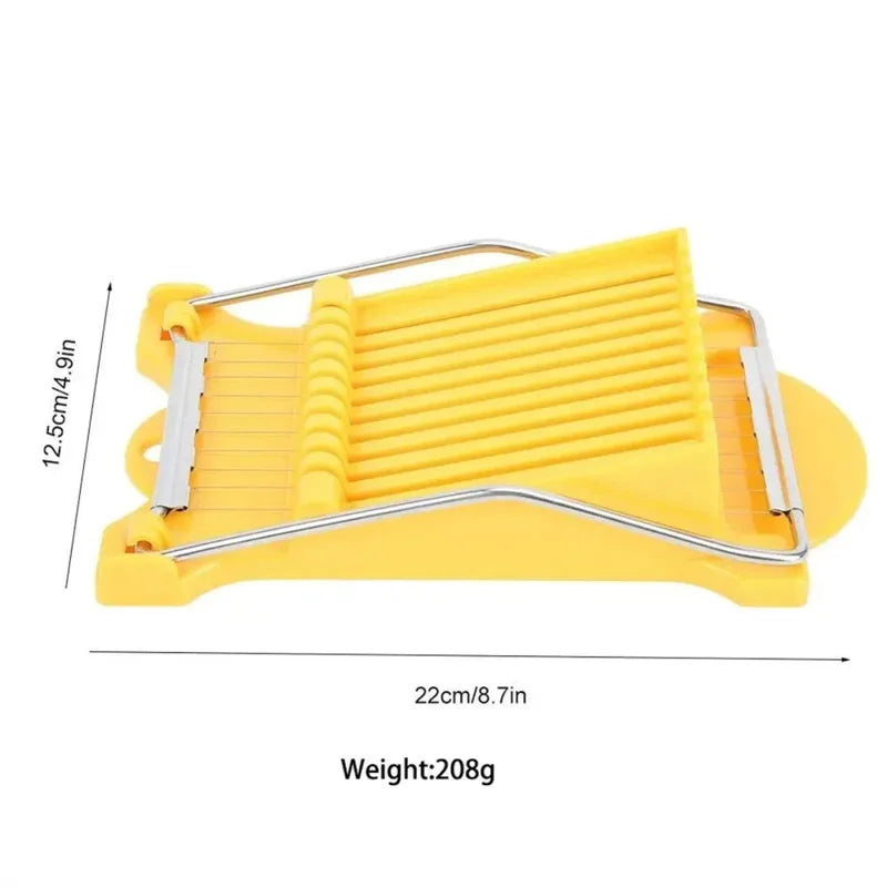 Stainless Steel Food Slicer for Meat Cheese Eggs Kitchen Tool BPA-Free