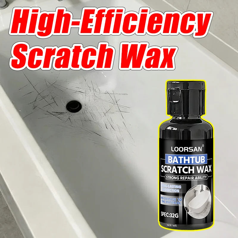 Ceramic Scratch Repair Wax for Bathtubs, Toilets & Sinks - Stain & Scratch Remover
