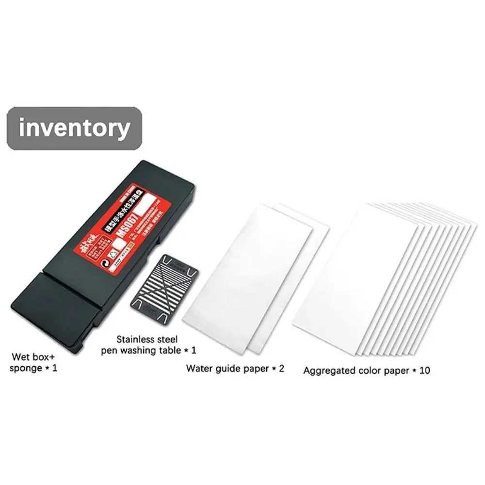 Portable Paint Palette for Miniature & Acrylic Painting, Durable Plastic