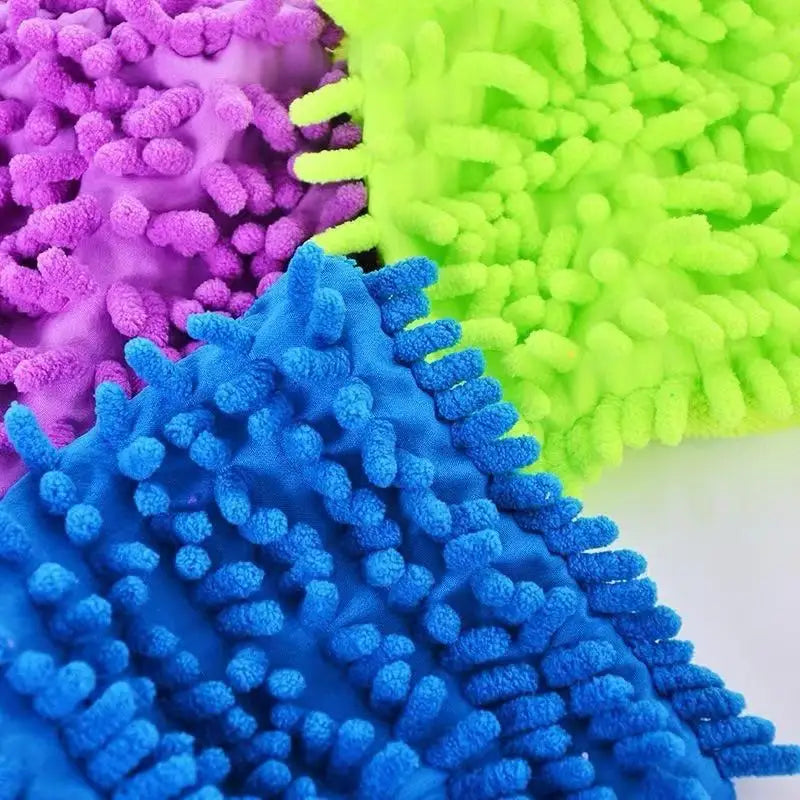 Microfiber Car Wash Gloves 3/5pcs Ultra Absorbent Scratch-Free Cleaning Tool