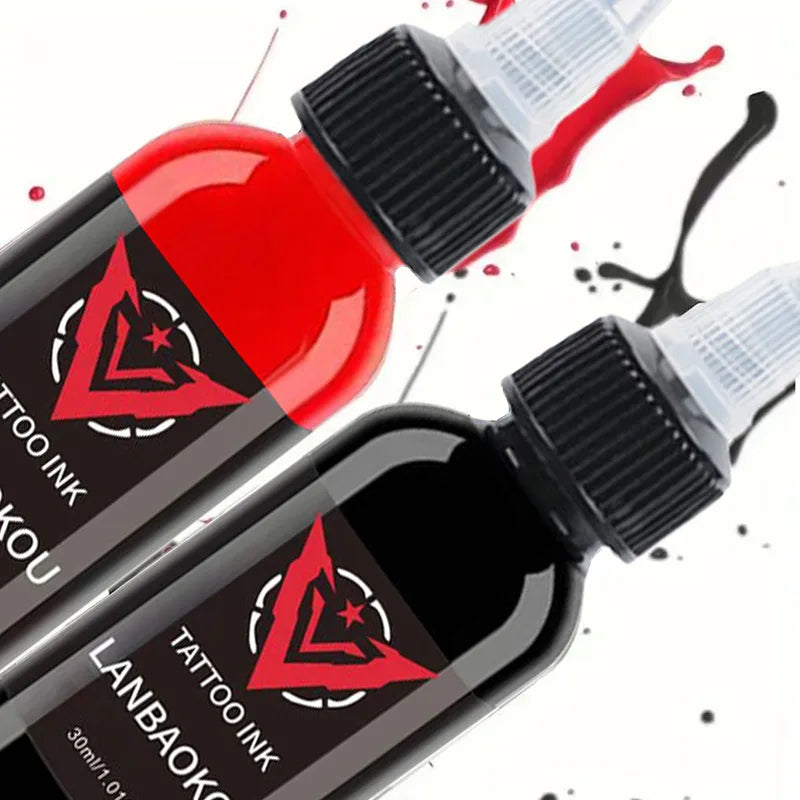 2pcs 30ml Tattoo Ink Pigment Set for Body Art Professional Tattoo Supplies